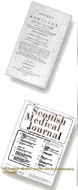 Scottish Medical Journal and its predecessors, 1774-1998